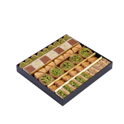 Mixed Baklava Bites Filled with Mixed Nuts