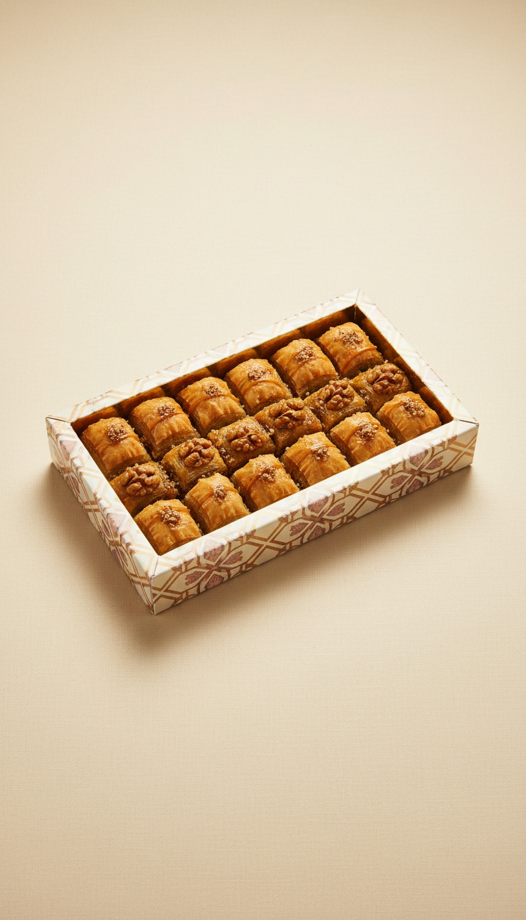 Caramel Walnut Baklava Deluxe Box