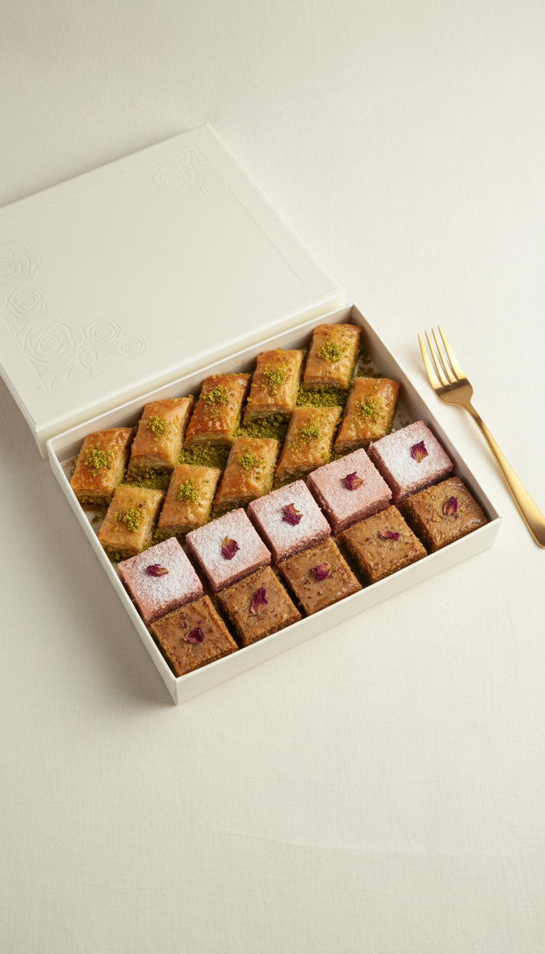Rose Nougat Baklava Seasonal Collection