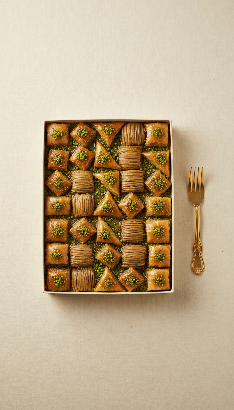 Pistachio Baklava Assortment Box